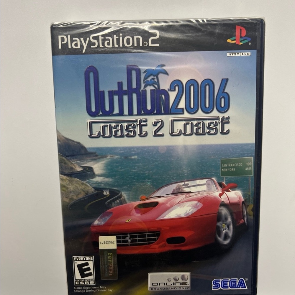 OutRun 2006 Coast 2 Coast for PlayStation 2 - Black